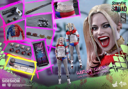 Harley Quinn, Suicide Squad 1/6 - Hot Toys Exclusive / Seminueva