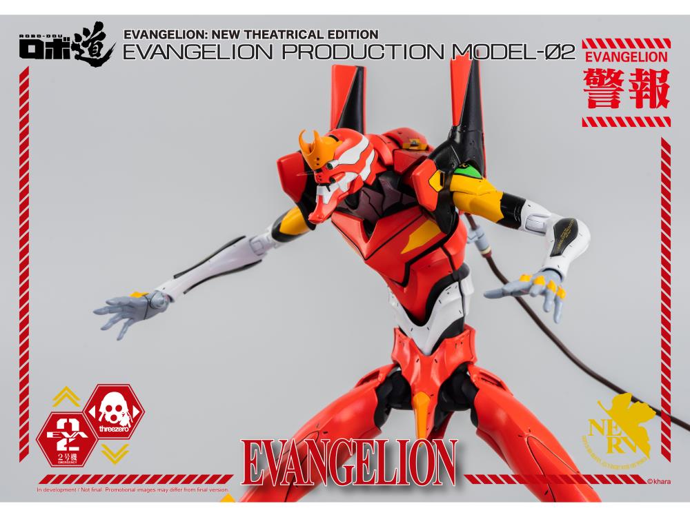 Eva 02 - Neon Genesis Evangelion - Robo-Dou Threezero